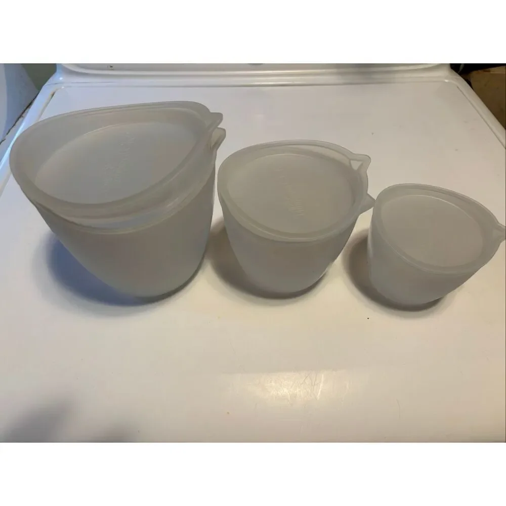 Pampered Chef Silicone Prep Bowls